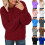 Women's Cable Knit Sweater with Flared Sleeves, Lightweight 7