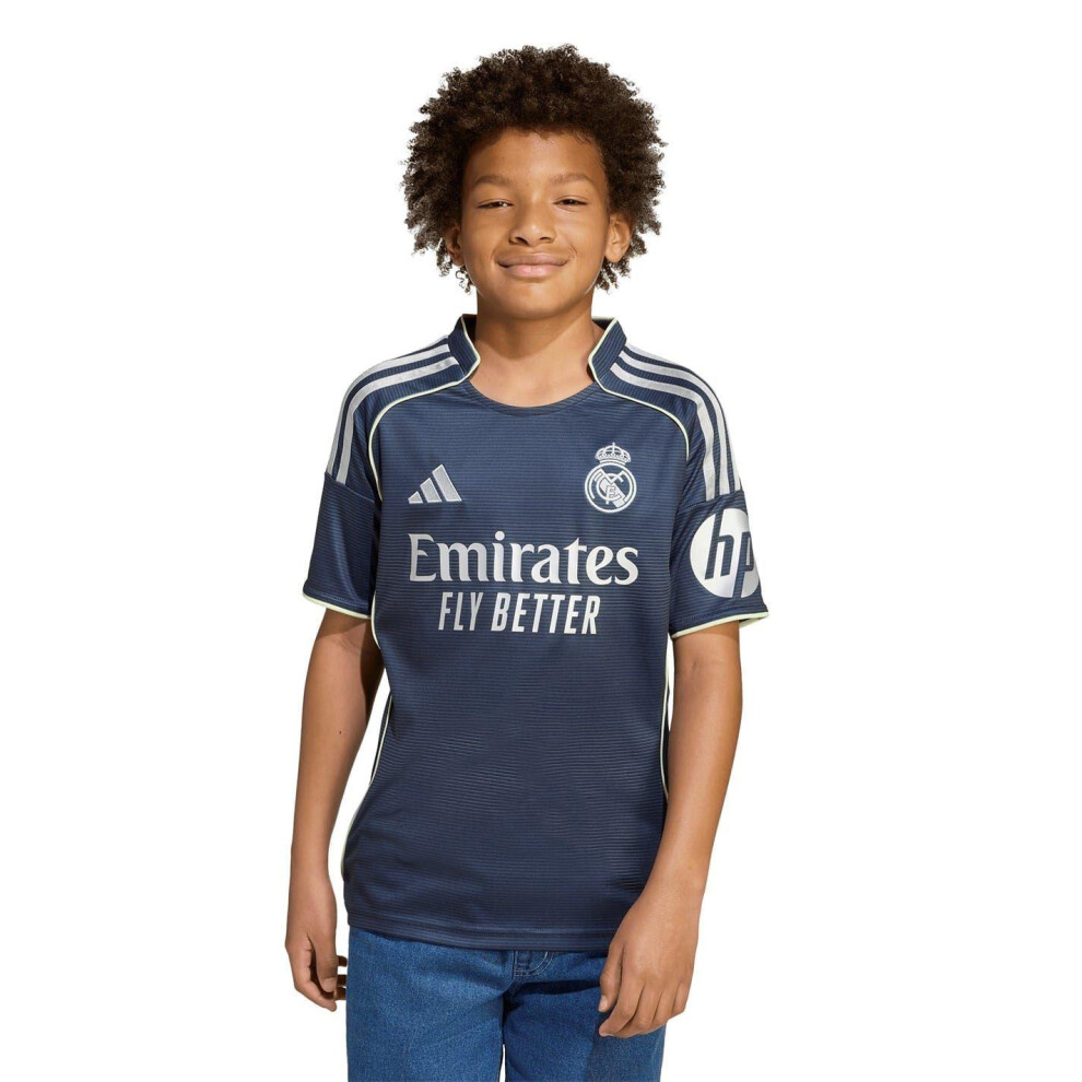Adidas (7-8 Years, Blue) Childrens/Kids 25/26 Real Madrid Cf Away Jersey