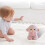 Peach Monkey Plush Doll Pendant 8.7 Inches Pink 6