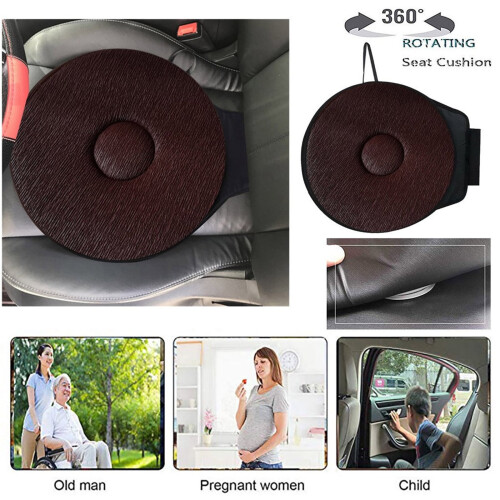 Memory Foam Swivel Seat Cushion 360 Rotation 2
