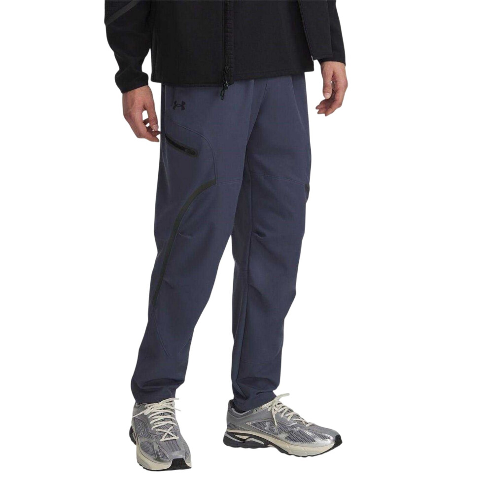 Under Armour (S, Grey) Mens Unstoppable Woven Combat Trousers