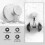 Suction Cup Hooks Vacuum Waterproof Moisture-Proof Strong 3