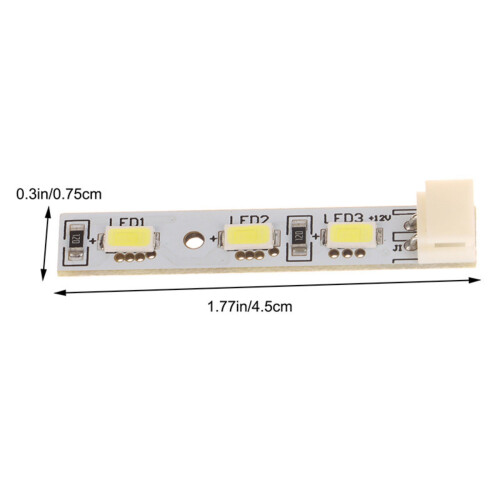Vit LED-ljusremsa för kylskåp 1m 2