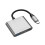 USB-C til HDMI-adapter med 100W PD og USB 3.0, 4K-understøttelse 4
