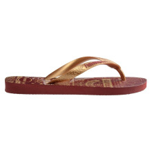 Harry Potter Mens Hogwarts Graphic Print Flip Flops