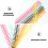 FUEENIRVA Retro Notebook Binding Spines 11-Pcs Plastic 3