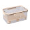 SHATUOA bento box rectangular portable sealed 1 piece 1
