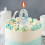 Ice & Snow Digital Candles Snowflake Cake Labels 12 pcs 1