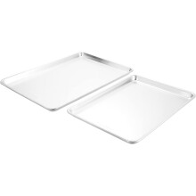 Natural Big Baking Sheet Silver 2 Pack