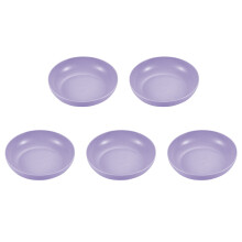 Lksixu dinner plates plastic 5.7 inch 5 pcs