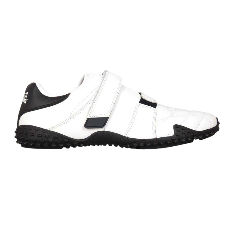 Lonsdale (12 Uk, White/Navy) Mens Fulham Leather Trainers