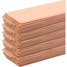 Serpentinas de Papel Crepom Champagne 21 Cores 60 Peças