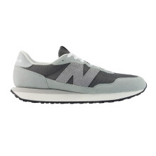 (9 UK, White Castlerock) New Balance Mens 237 Suede Trainers