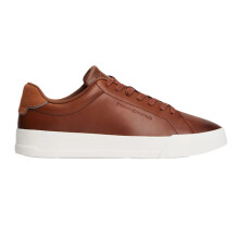 Tommy Hilfiger Mens Core Court Leather Lace Up Trainers