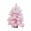 Pink Mini Christmas Tree 18 inches with LED lights and 1