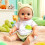 Talking Vinyl Simulation Doll Soft Rubber Reborn Toy 6