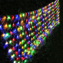 Christmas LED mesh lights outdoor 10ft x 6.5ft 200 lights