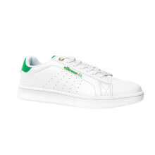 (10 UK, White/Green) Ellesse Mens Logo Cupsole Trainers