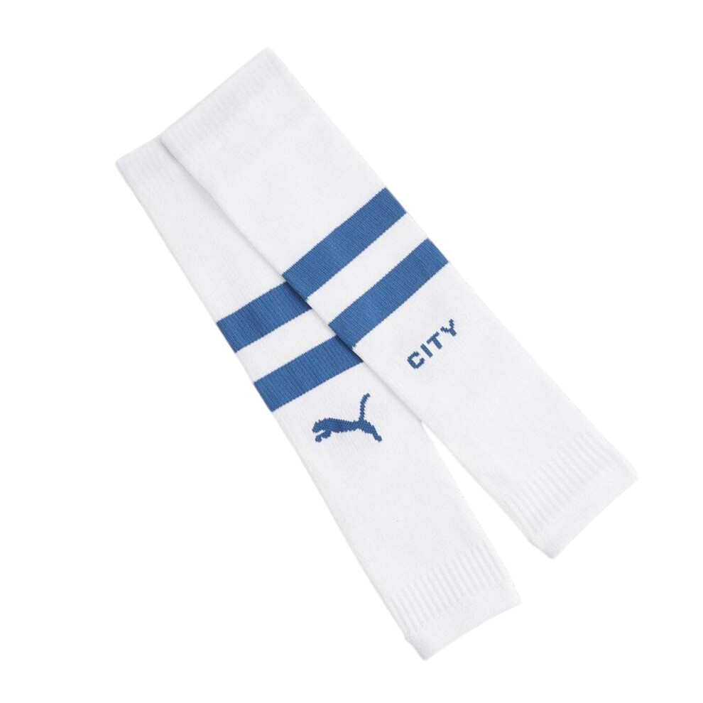 Puma (7 Uk-11 Uk, White) Mens Manchester City Fc Football Socks