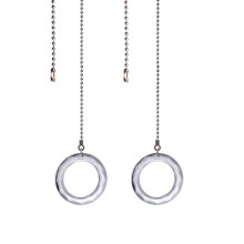 Crystal prism pull chain pendant for ceiling fan light 50