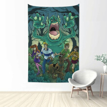Scooby Doo wall tapestry poster for teen boys room