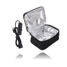 Portable USB Mini Oven Heated Lunch Box 12V