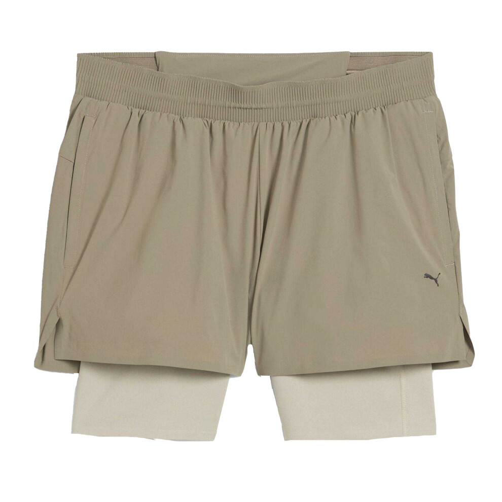 Puma (S, Moss Green) Mens Drycell Running Shorts