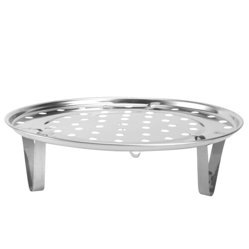Stainless Steel Steamer Rack 20cm Three-Legged Round