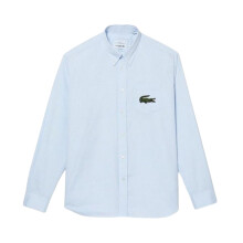 Lacoste Mens Logo Cotton Relaxed Fit Shirt