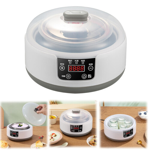 Yogurt Maker Stainless Steel Constant Temperature 1L 1