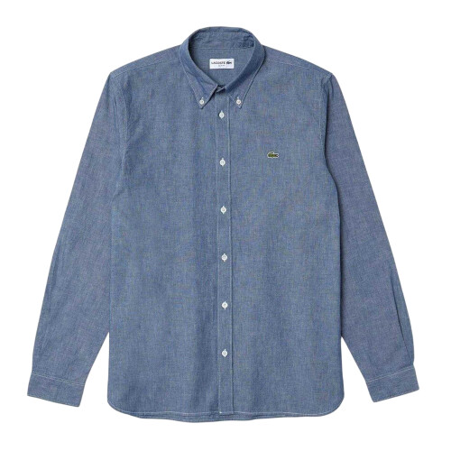 Lacoste Lacoste Mens Chambray Slim Shirt