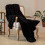 Faux Fur Throw Blanket Dark Brown 40x50 inch 1