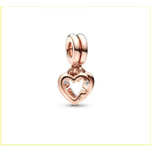 Snowflake moon bracelet rose gold 1 piece