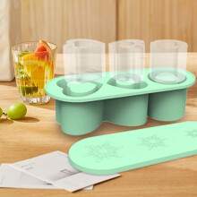 Ice Cube Tray with Lid for Drinks, 12-Cavity