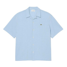 (XL, Blue) Lacoste Mens Revere Collar Shirt