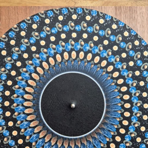 Zoetrope Slipmat for Turntable, Psychedelic Optical 2