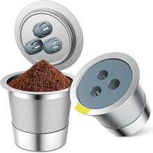 LEEYNEER herbruikbare K-Cups van roestvrij staal voor Ninja Coffee