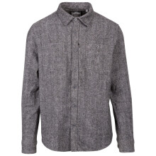 (M, Grey) Trespass Mens Plain Collared Shirt