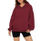 Women's Soft Casual Hooded Sweatshirt Lightweight Pullover 4