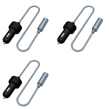 3X for Starlink Car Adapter Cigaretter to Female Cable, Starlink Power Cable for RV,Van,Overlanding