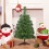 Mini Christmas Tree Pink Artificial Desktop Decoration 12 1