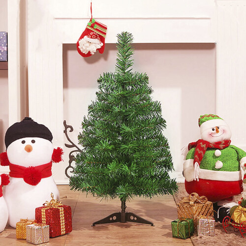 Mini Christmas Tree Pink Artificial Desktop Decoration 12
