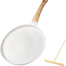 Uanit crepe pan ceramic nonstick 9.5 inch