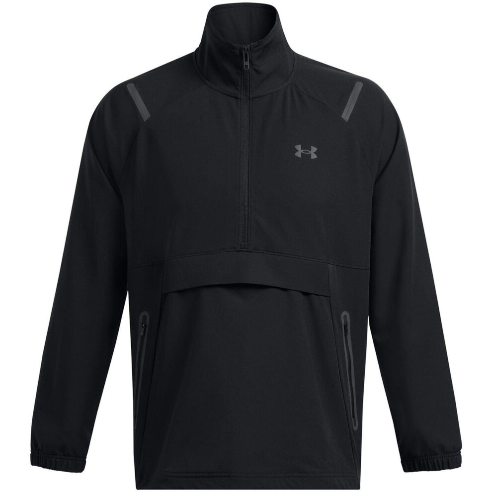 Under Armour (L, Black) Mens Unstoppable Moisture Wicking Anorak