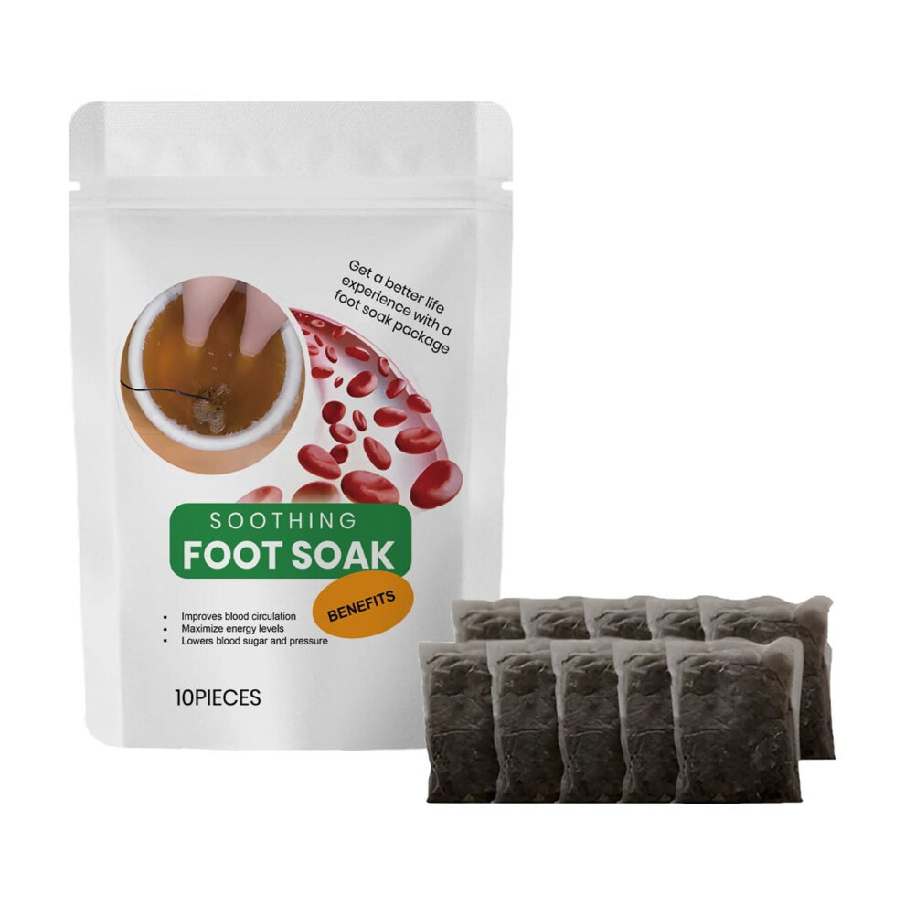 Foot Soaking Bath Bags for Relaxing Leg Care 10-Pack