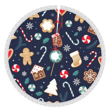 Christmas Tree Skirt 48 Inch Rustic Holiday Decor