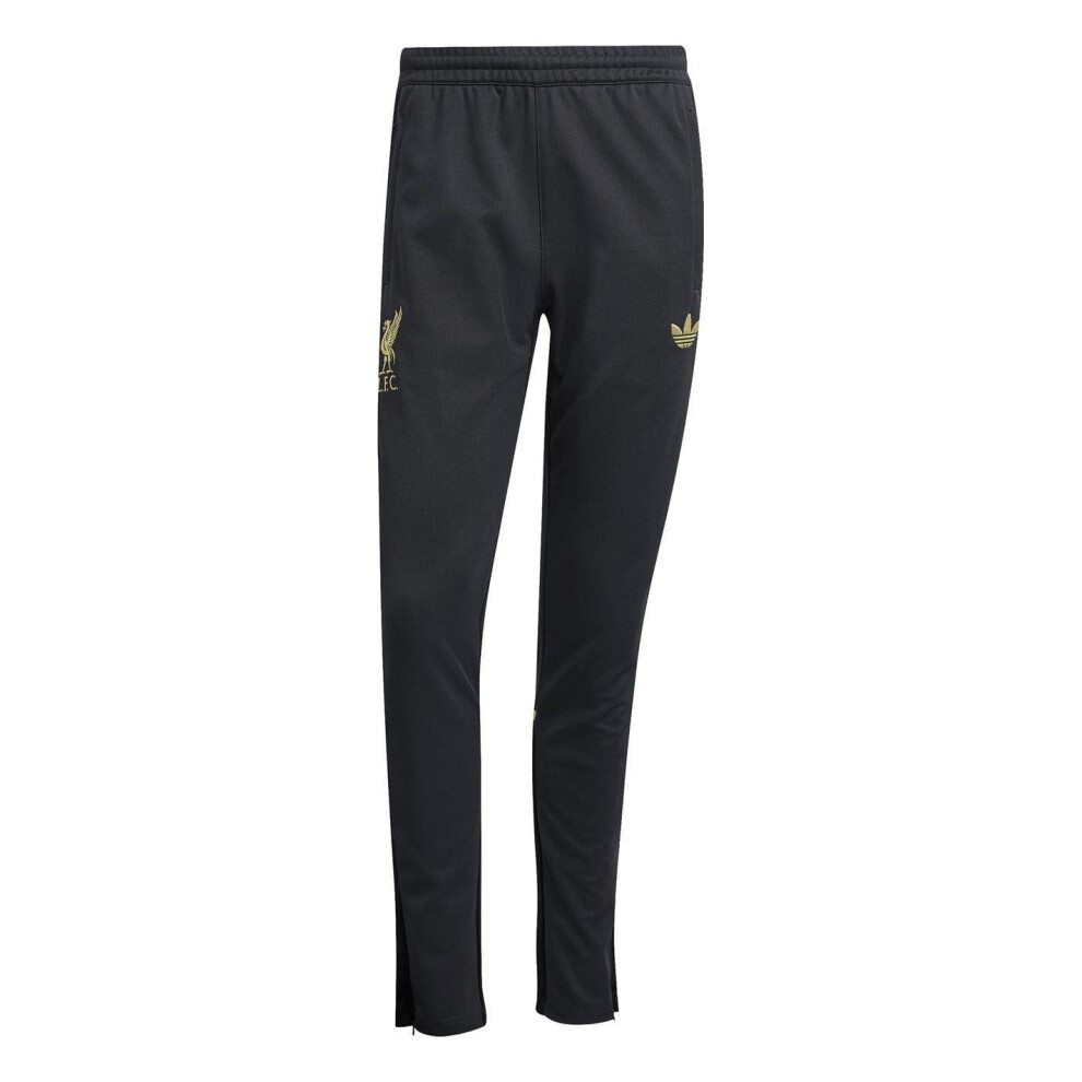Adidas (Xl R, Black) Mens Liverpool Fc Tracksuit Bottoms