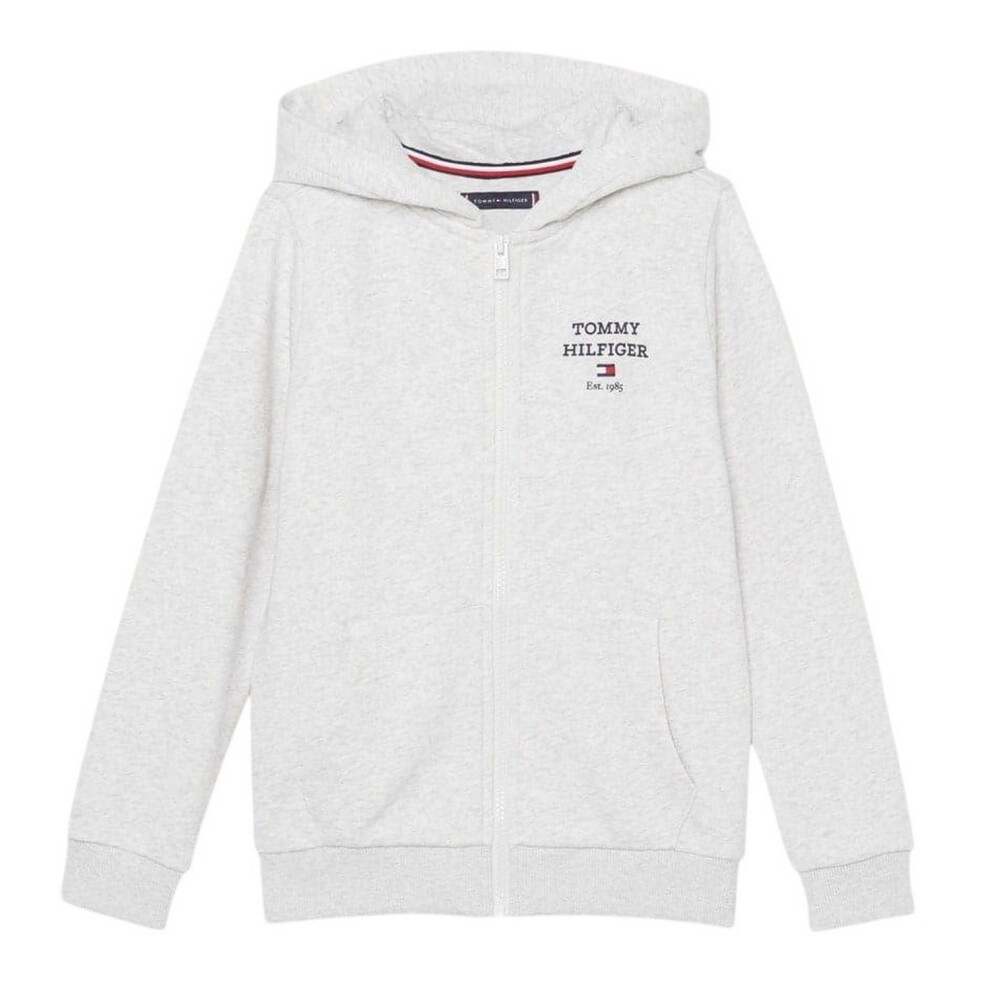 Tommy Hilfiger Boys Logo Full Zip Hoodie