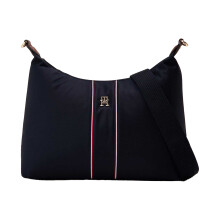 Tommy Hilfiger Unisex Adult Popette Shoodyr Crescent Shaped Synthetic Hobo Bag