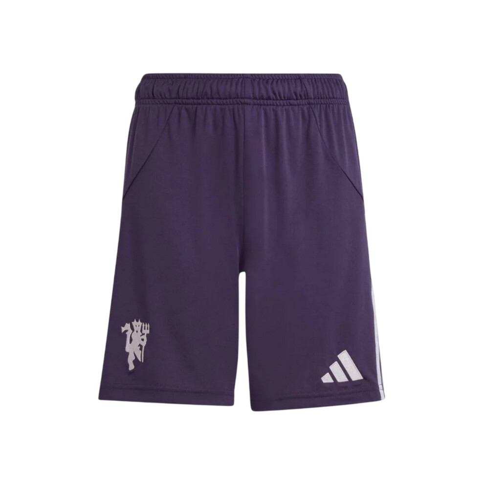 Adidas Childrens/Kids 2025/2026 Manchester United Fc Away Shorts